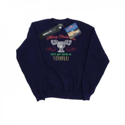 National LampoonÂ´s Christmas Vacation Womens/Ladies Moose Head Sweatshirt