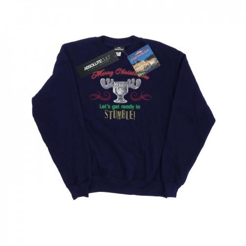 National Lampoon´s Christmas Vacation Womens/Ladies Moose Head Sweatshirt