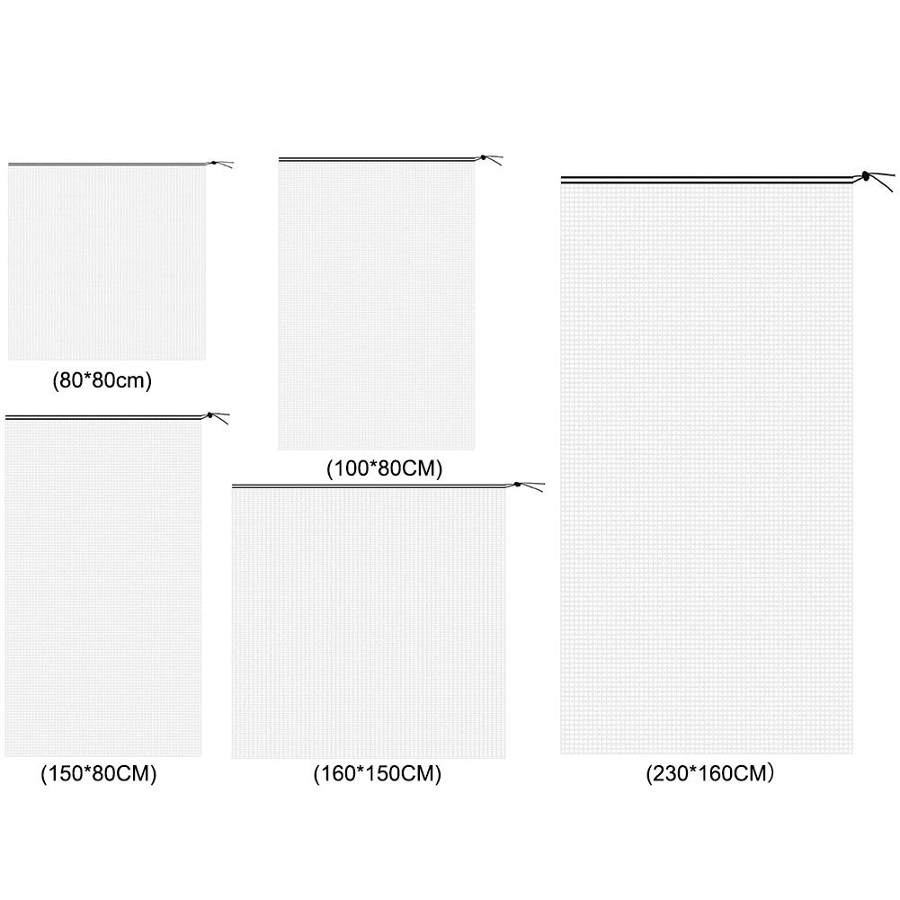 Gemüseschutzbarriereabdeckung mit Kordelzug Obstbaum Insektenschutznetz Ultrafeines Maschennetz Transparent für Obst Gemüse