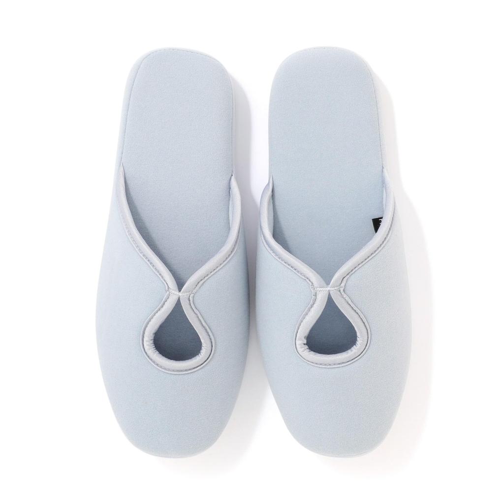 Francfranc Sweat Room Shoes with Urethane Antibacterial and Deodorizing Indoor Slippers Sole, Blue, Treatment, Washable,