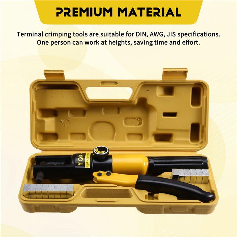 A58Z 4-300Mm2 Hydraulic Crimping Pliers YQK-70H Pressure 8T Home Hydraulic Tools Terminal Crimping Pliers
