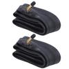 2PCS 16x2.125 Inner Tube Butyl Rubber Bicycle Inner Inner Tube Replacement  Tire Repair