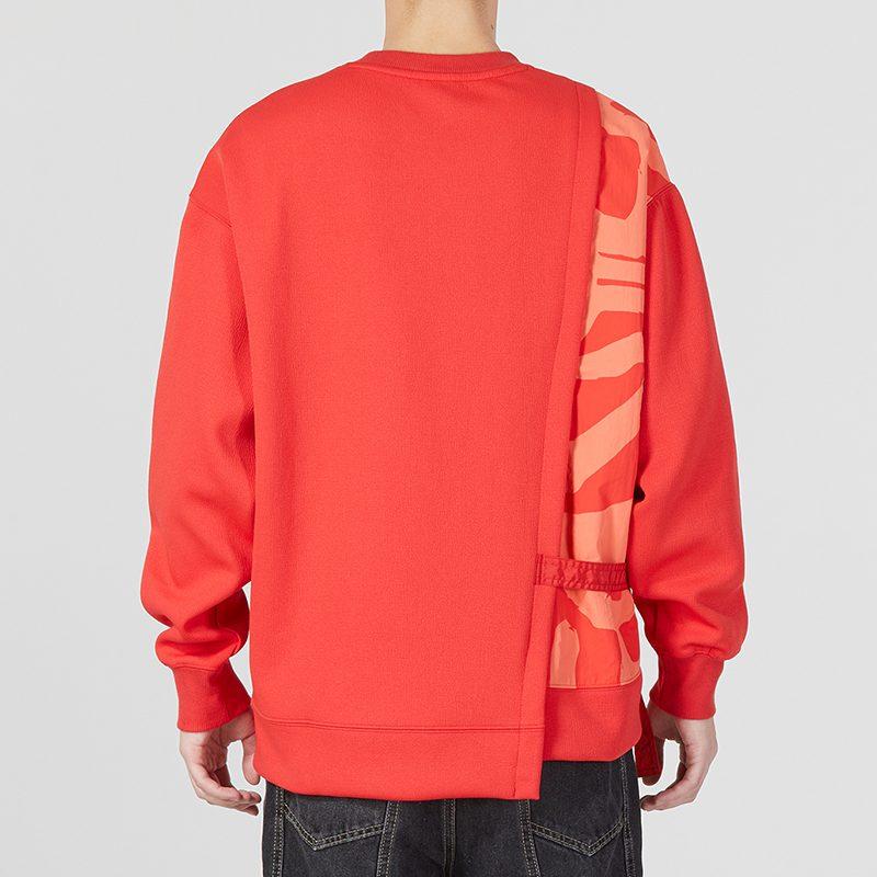 PUMA CNY Sweatshirts Men's Red Crew Neck Moderate Regular 539592-11
