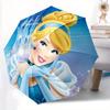 1pc Cinderella's Blue Castle: Perfect for Auto-Open Close Umbrella, Portable Folding Design, 8-Rib Iron Frame Outdoor Umbrella, Ideal Gift f