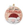 1-5PCS Christmas Wooden Hanging Sign Santa Tree Ornament Holiday Decoration for Festive Xmas Decor