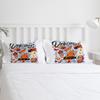 Food Graffiti Hot Dog Bacon Duvet Cover With Pillow Case Custom Comforter 3pcs Bedding Set Quilt Cover Double Bed Home Textile