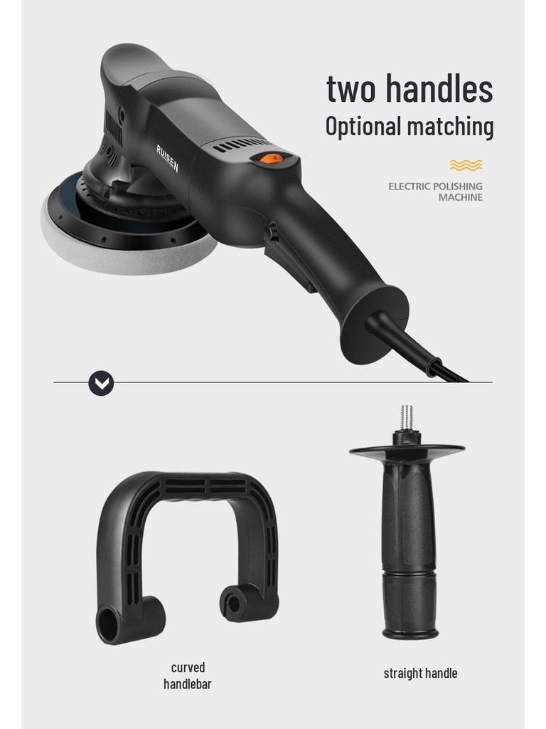 Mașină de lustruit și ceruit auto cu excentric dublu-ax personalizabilă 220V