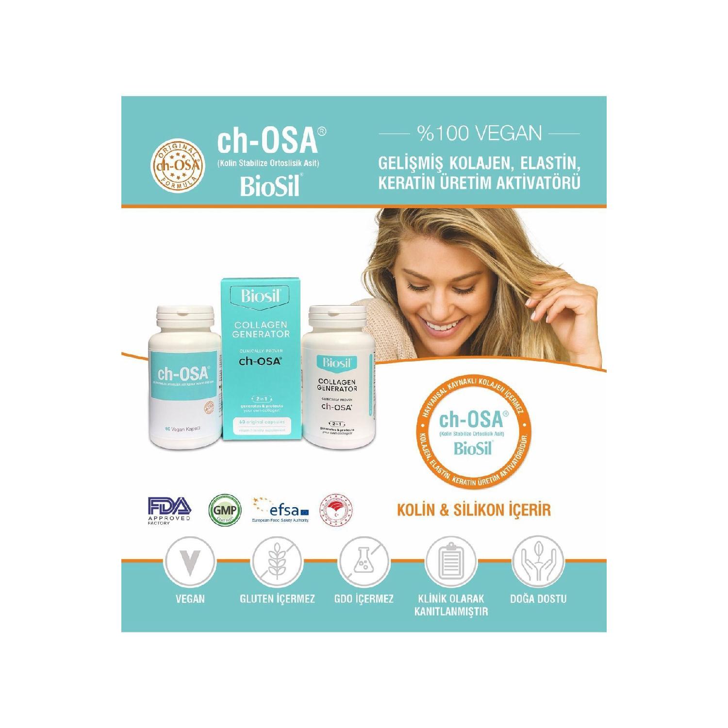 

(ch-osa) Vegan Collagen Activator 60 Capsules