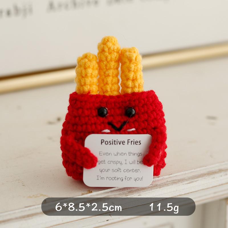 Handmade Potato Cucumber Crochet Doll – Positive Energy Yarn Creation