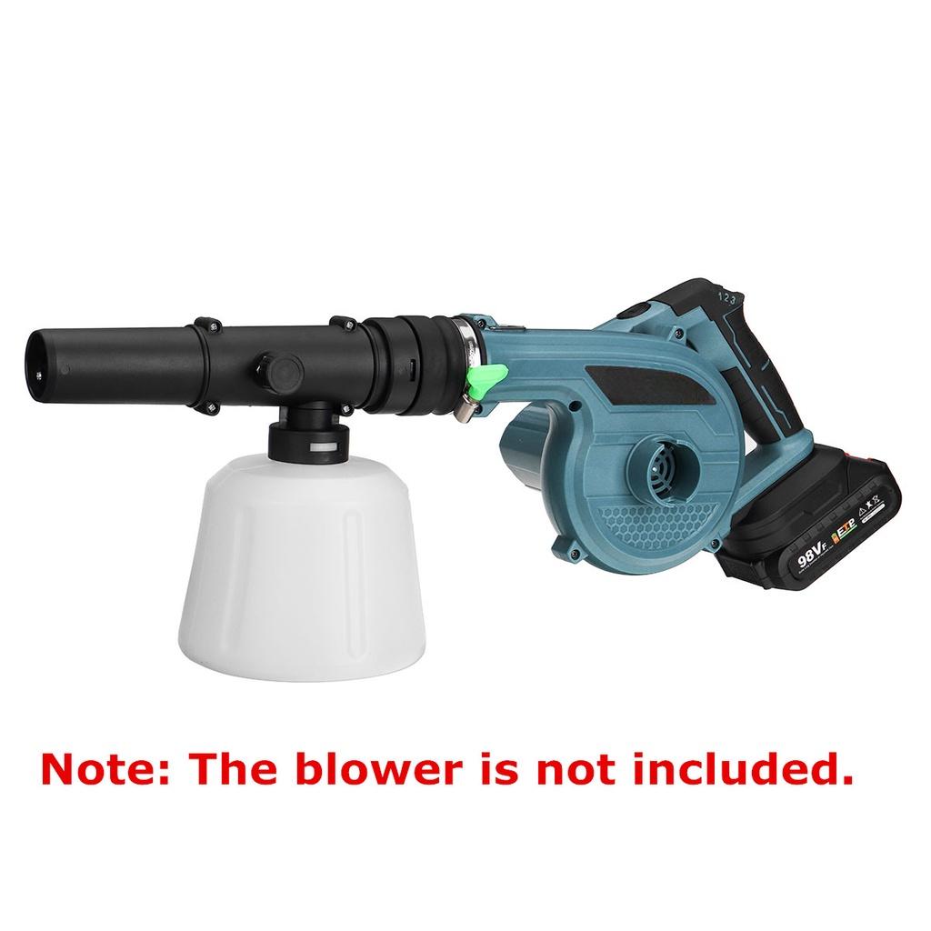 1200ML 280ml/min Universal High Capacity Water Tank Sprayer for Cordless Electric Air Blowers Leaf Vacuum Cleaner 8m Spray Distance ABS