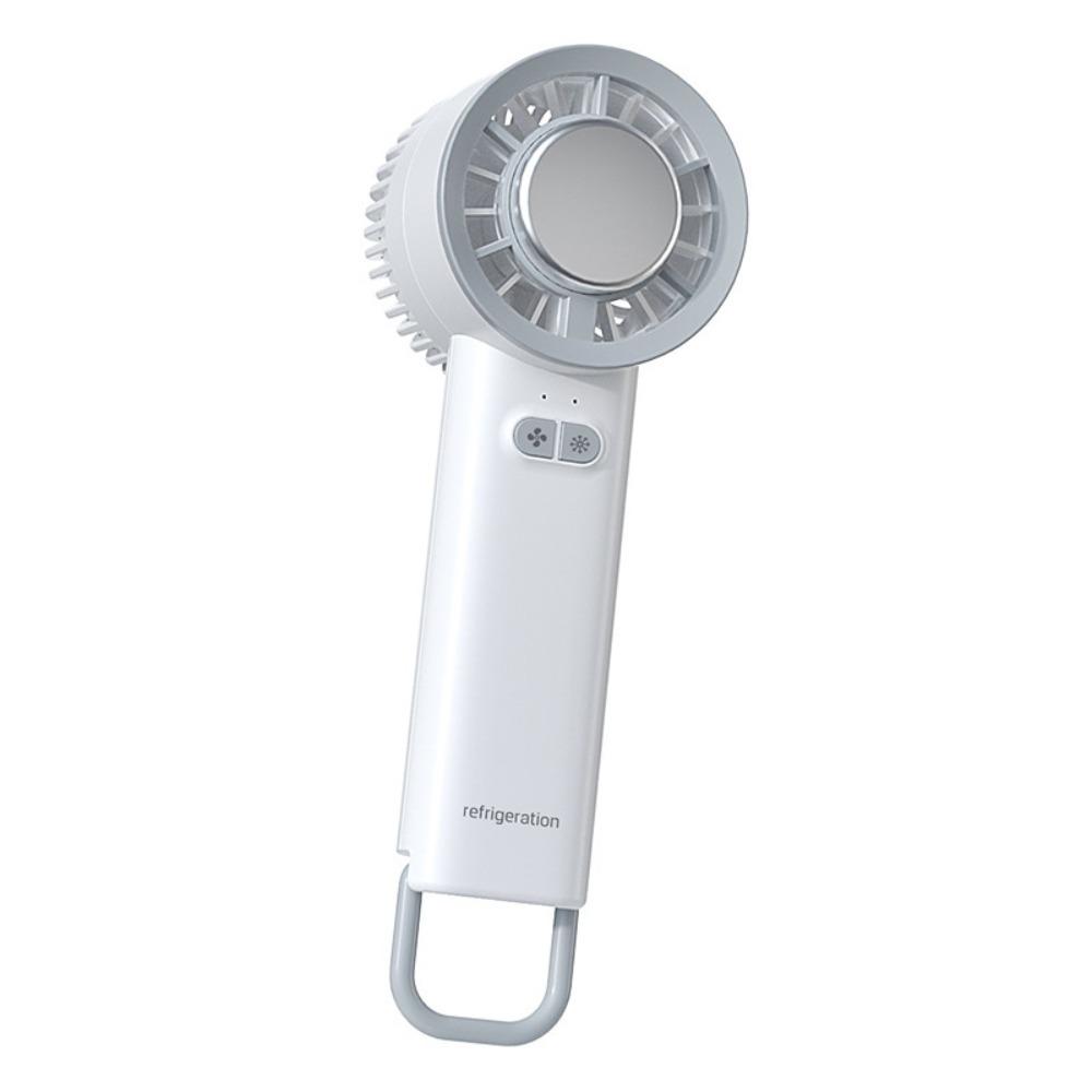 

Semiconductor Ice Sensation Hurricane Fan Rechargeable Outdoor Portable Fan Student синій