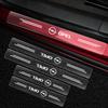 Autodrempelbeschermer Transparante Decoratieve Badge Sticker Voor Opel Astra j g Insignia Corsa d Vectra c Zafira a Auto Gadgets