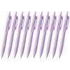 Mitsubishi Pencil Jetstream Ballpoint Soft Easy To Write 10P Oil-Based Pens, 10-Pack, 0.5mm Tip, Purple, With, SXN15005.49