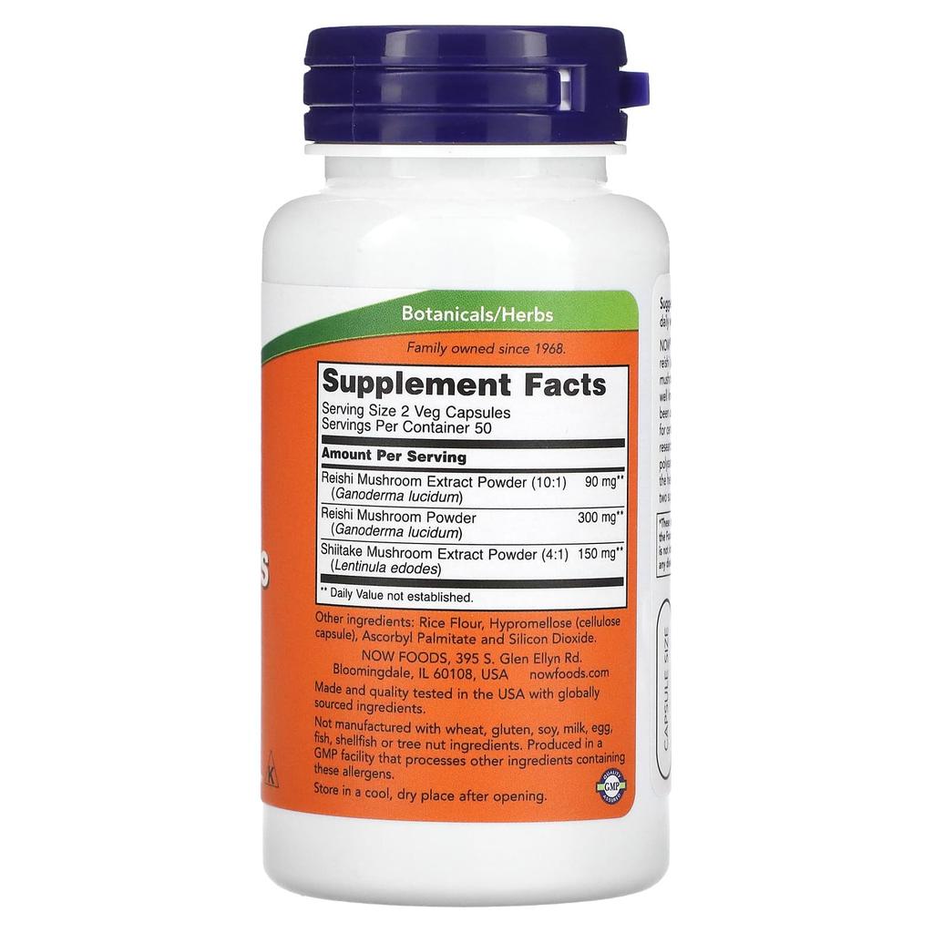 Reishi Mushroom, 270 Mg, 100 Vegetable Capsules