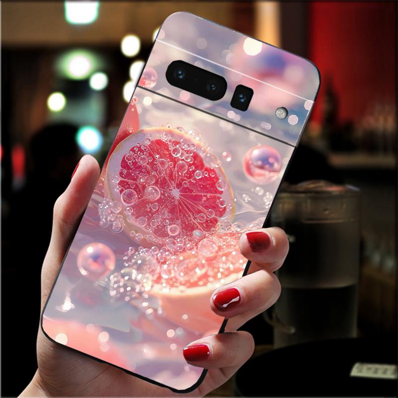 Obst Wassermelone Berry Orange Telefon Fall Für Google Pixel 8 7 Pro 7A 7 6A 6 Pro Pixel 8A 4A 3A 4 XL Pixel 5 6 4 3 3A XL