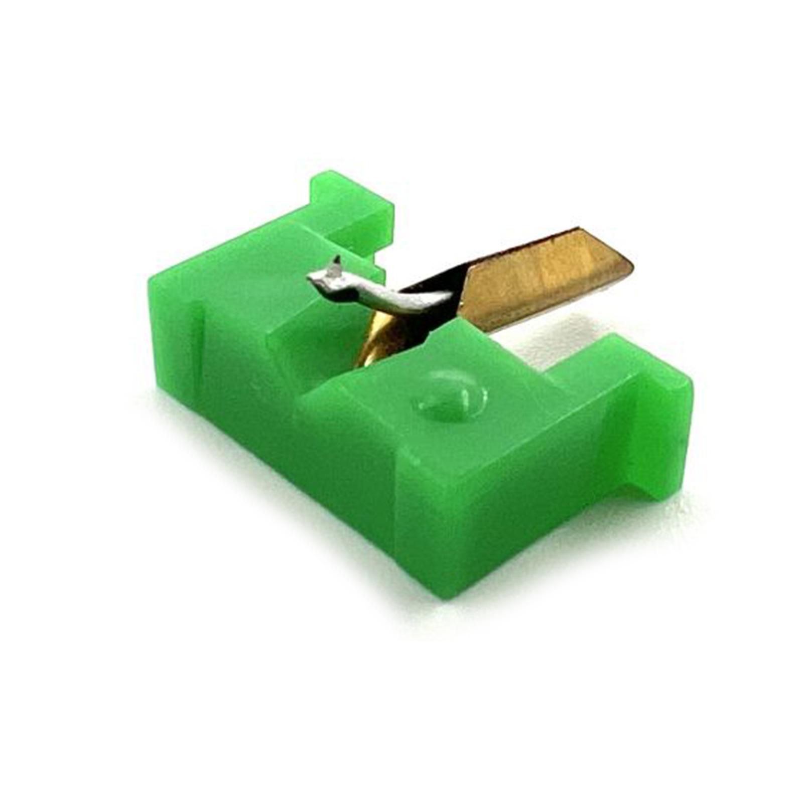 

Замена иглы для проигрывателя, стилус для проигрывателя для Shure M70B N70B N72B M70EJ M110E ME910EJ, точный контроль зелёный