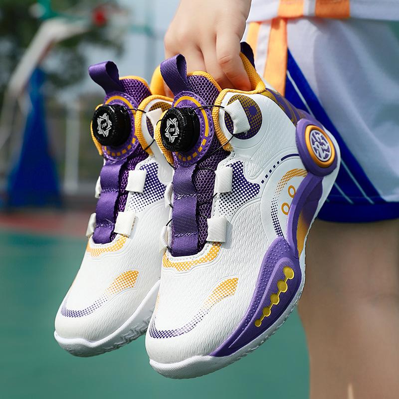 

Boys major Junior button middle school students Spinning sneakers Junior high school boys Junior high school autumn students Basketball sneakers 40