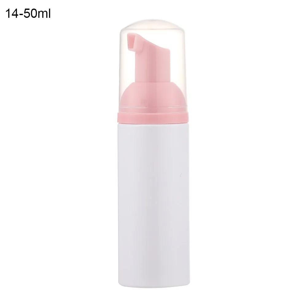 Foaming Bottle Plastic Foam Pump Bottle Empty Face Eyelashes Cosmetic Bottle Shampoo Shower Gel Soap Dispenser Home Bath Supply