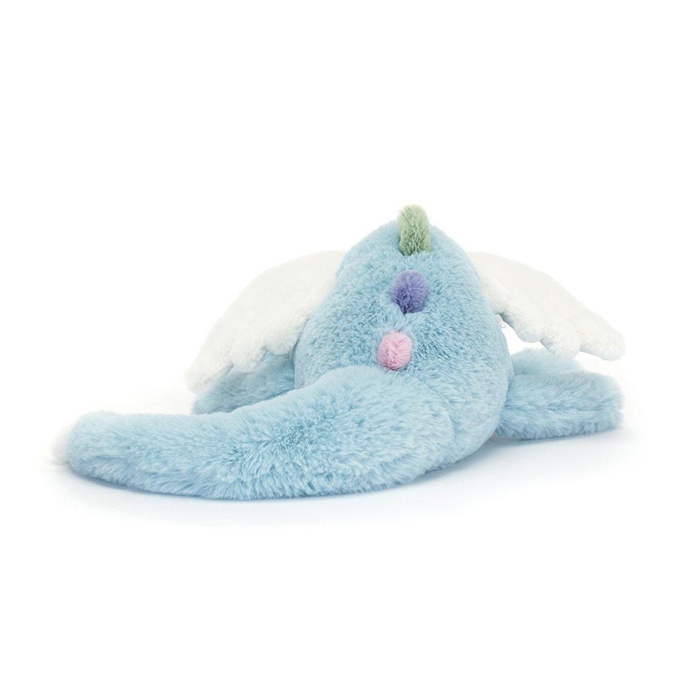 JELLYCAT Mythical Animals Sky Dragon Blue Doll Plush Doll Sitting 12cm/19cm Height