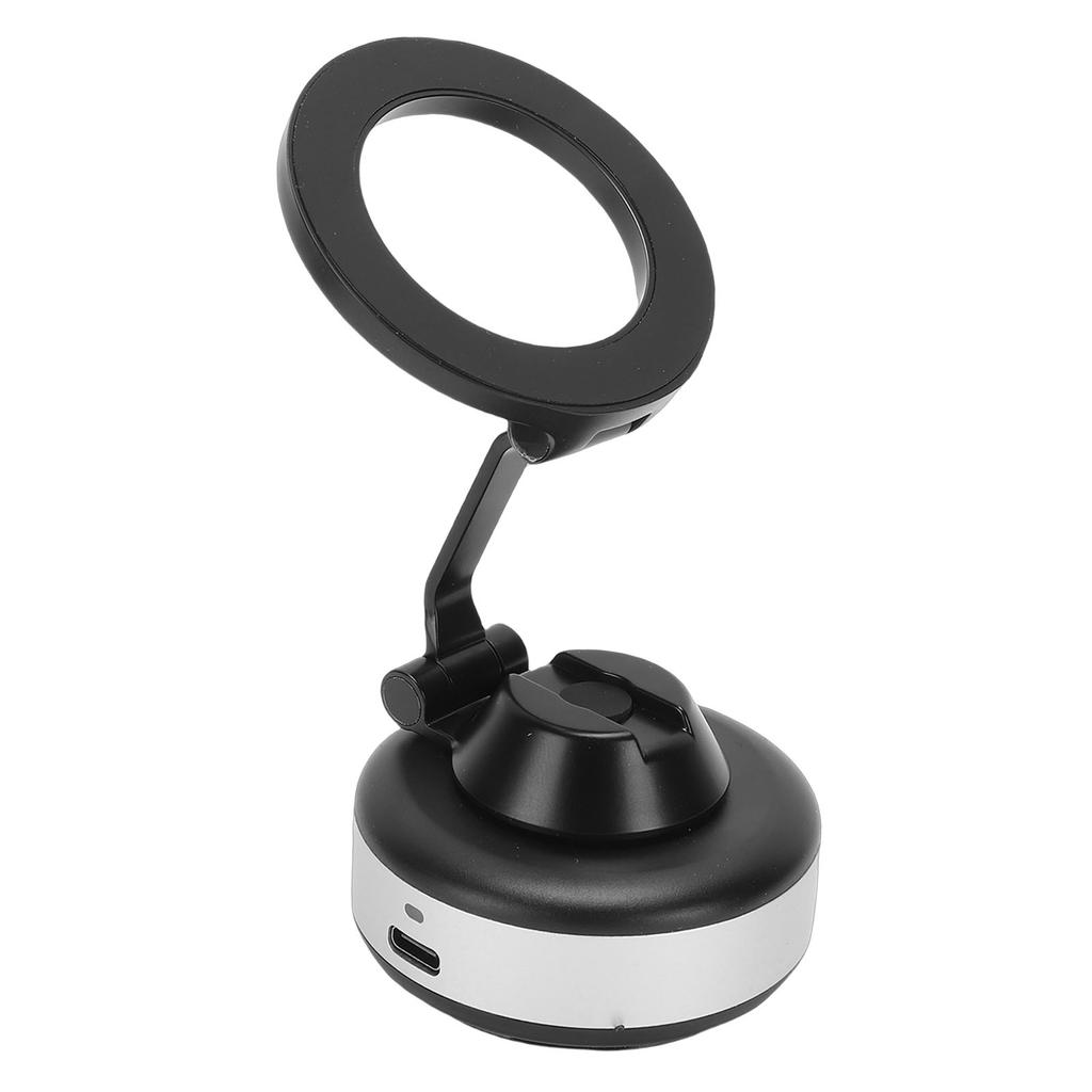 Vacuum Suction Magnetic Car Phone Holder Aluminum Alloy Strong Magnetic Electric Cell Phone Holder for Car Glass