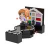Non-Toxic Gobricks Moc Brickheadz Style The Eras Tour Stage Buliding Blocks Taylors Alison Swift Pattern Design Modular Toys Bricks Set