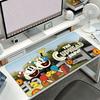Tapis de Souris Cartoon The Cuphead Show Grand Antidérapant Bordure Verrouillée Bureau d'Ordinateur de Bureau Tapis pour Clavier Souris Bureau Joueur Étudiant
