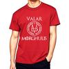 Summer Mens TShirt A Song Of Ice And Fire TShirt Valar Morghulis Printed Shirts Men Casual Tee Tops Plus Size Streetwear