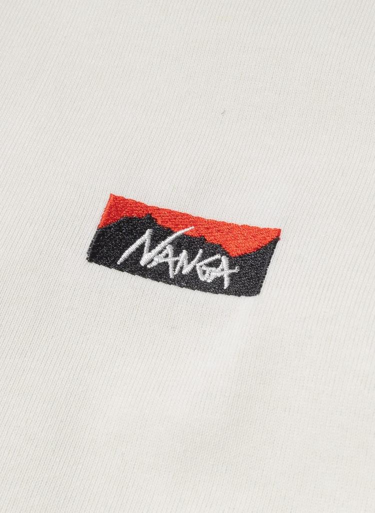 Eco Hybrid Box Logo Embroidery NW24111G804 WHT M [NANGA] T-Shirt
