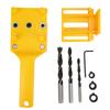8Pcs Set Woodworking Punch Hole Locator Drilling Doweling Guide Tools for Carpentry