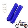LINGQI RACING Motorcycle Front Fork Shock Dust Covers Gaiters Boots Rubber Protector Boot For Dirt Pit Bike Off Road Universal