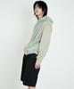 Dustywhite Fog Green City Track Hooded Jumper