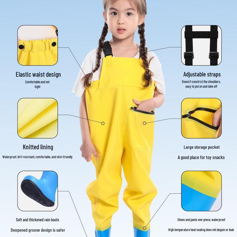 Tute da pesca impermeabili per bambini