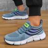 Men Casual Sports Shoes Breathable Lightweight Sneakers Anti-slip Flats Outdoor Running Walking Tenis Athletic Jogging Shoes