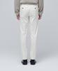 MUSINSA STANDARD Heavyweight Fleece-Lined Tapered Hidden Elastic Waist Length Slacks [Cream]