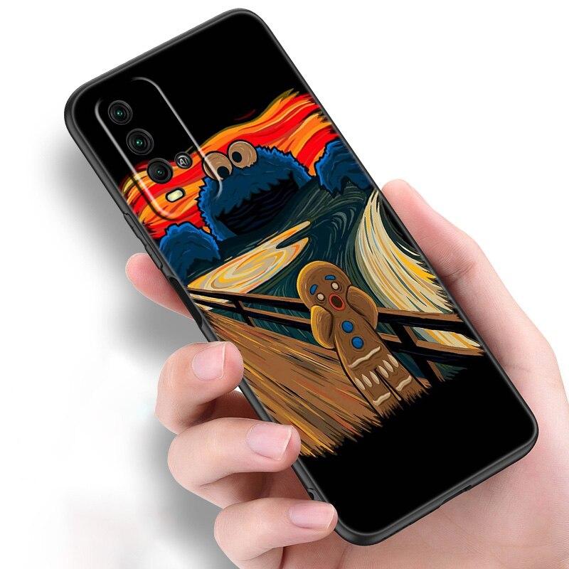 

Силиконовый чехол для телефона в стиле инди-хиппи для Xiaomi Redmi Note 11 10 9 8 Pro 11T 10T 10S 9S 8T 9 9A 9C 9T, черный мягкий чехол Redmi Note 11 Pro