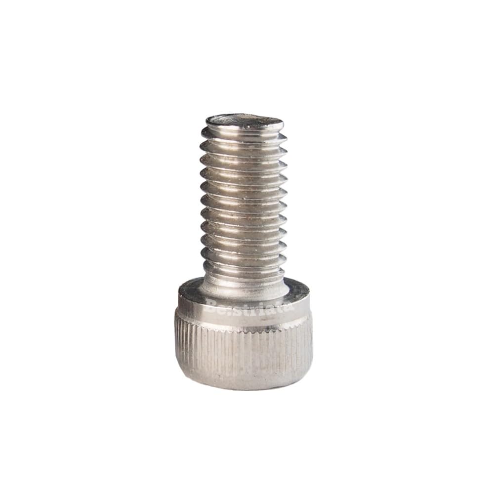 Reverse Thread Bolt M8 16mm P1.25 with Hexagon Socket Stainless