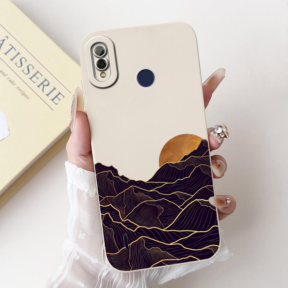 Moon Night Gothic Style Phone Case For Itel P33 Plus P33+ Back Cover Soft Silicone Bumper Coque ITELP33 P 33 Capa