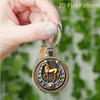 1 Stück Hufeisen und Pferd Anhänger mit Schlüsselring Metall Retro Pferd Glücksbringer Schlüsselanhänger für Männer Frauen Schmuck Geschenk
