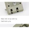 1PCS Bedroom Wooden Door Lock Home Anti-theft Lockset Old-fashioned Tiger Tooth Mechanical Lock Zinc Alloy Security Door Lock
