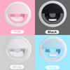 Portable Mini LED Ring Light Rechargeable Selfie Lighting for Smartphone Camera
