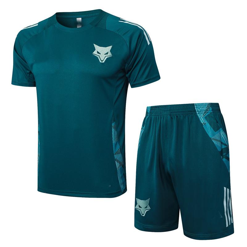 Football Training Jersey 2425 Riyadh Chelsea Barcelona Paris Real Madrid Arsenal Jersey Short-Sleeved Set