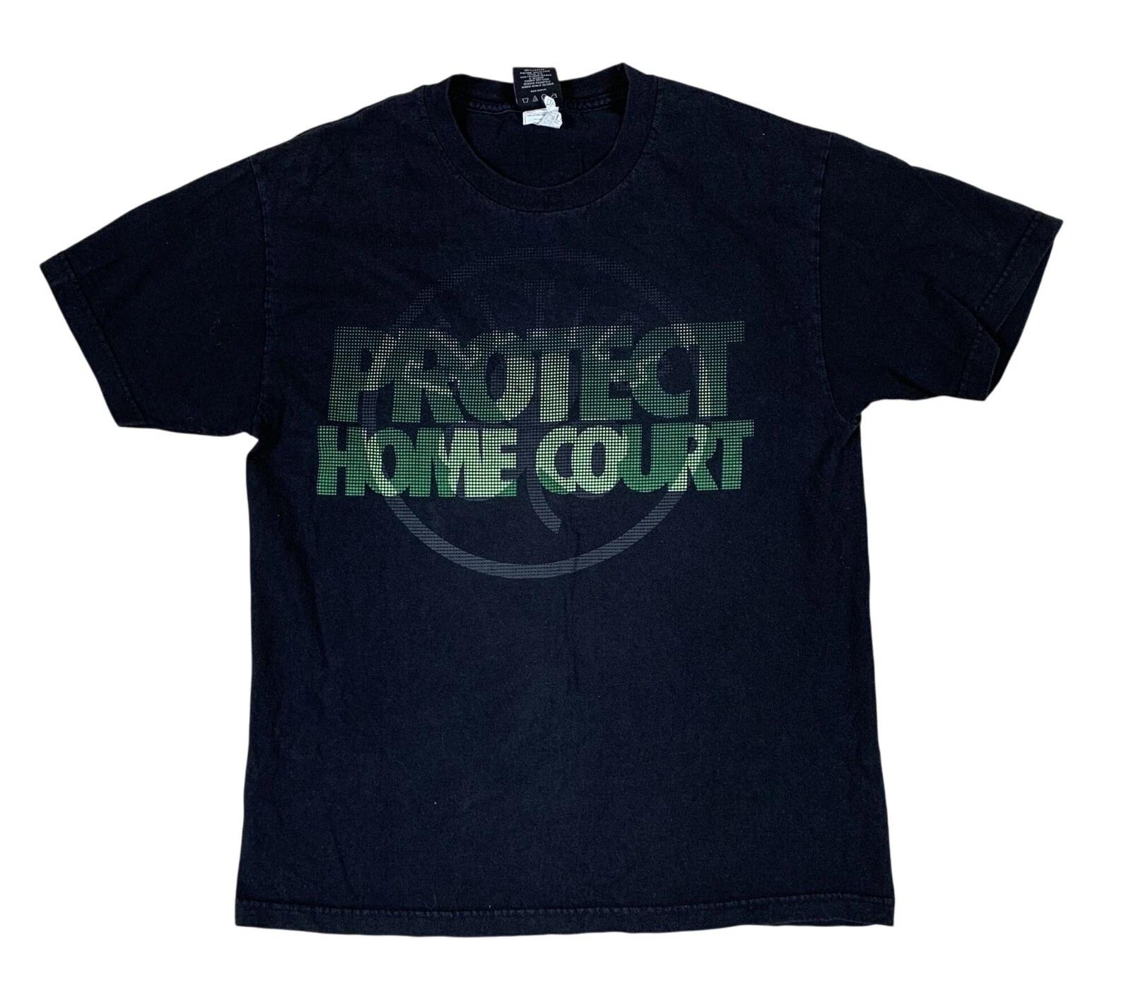 Boston Celtics Protect Home Court Black Playoffs T-Shirt Size Large 2XL