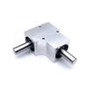 AAAN-Gearbox-90 Degree Steering Gearbox-1.5M 19T Spiral Bevel Reversing Corner Device 1 To 1 15Mm Output Shaft Gear Set Commutat