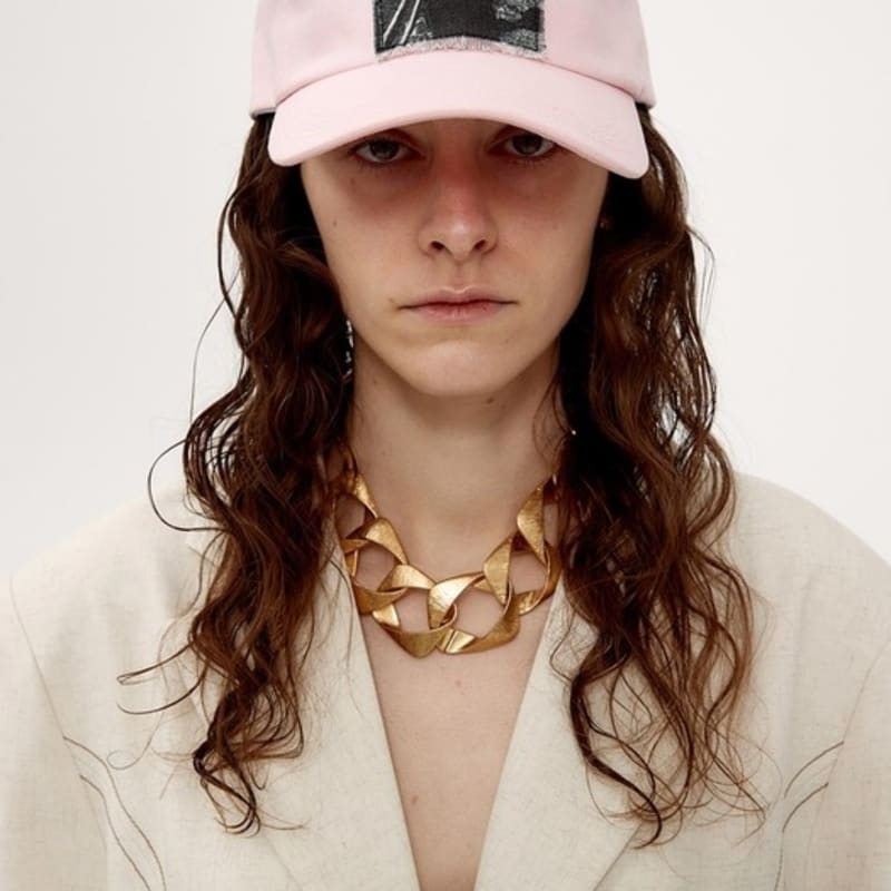 

KIME Fringe Ball Cap (Pink) PINK