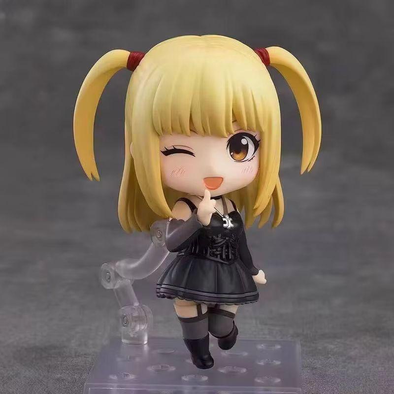 Ny 10 cm Q Version Nendoroid 2674 Misa Amane Anime Bedårande Ledade Actionfigurer Modell Samlarbar Modell Leksaker Skrivbordsutsmyckning