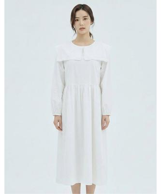 VANAKE Big Lace Collar Dress_Vb34Opq306Z