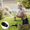 360 Degree Rotating Rocker Sprinkler Adjustable Sprayer Nozzle Impact Sprinkler  Greenhouse