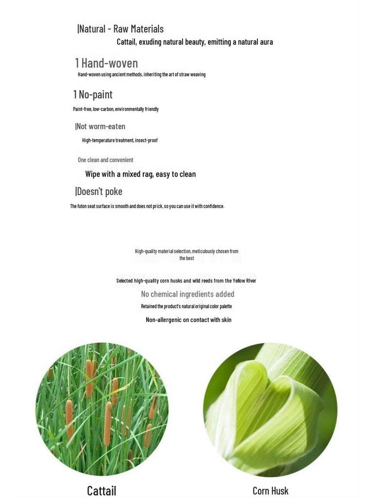 Japanisches gewebtes verdicktes Zen-Meditations-Bodinkissen für die Teezeremonie und Buddha-Verehrung