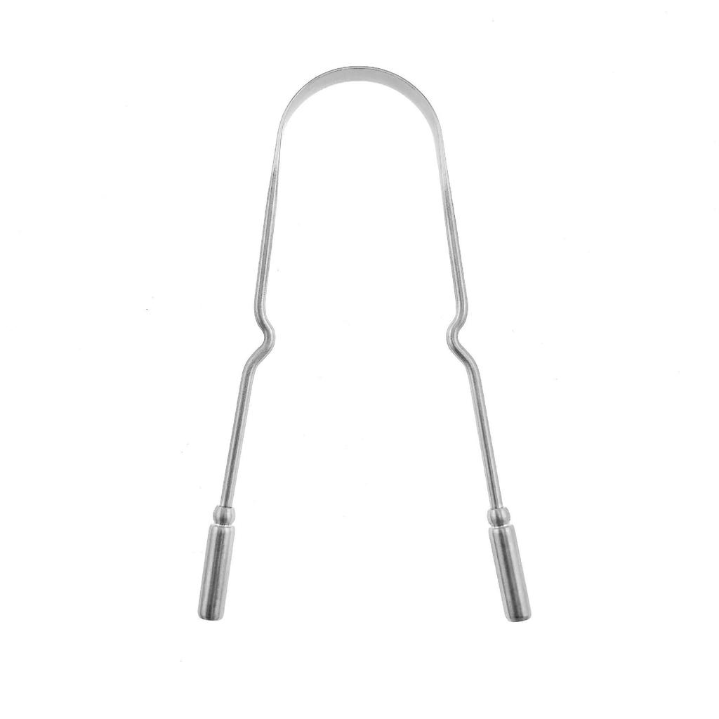 Stainless Steel Tongue Cleaner and Scraper Tool