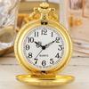 Arabic Numerals Dial Necklace Watch With Chain Pendant Pocket Clock Quartz Pocket Watch  Men Women